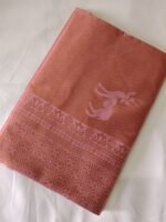 Light Blue Banarasi Silk Saree - Image 7